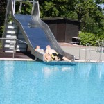 Pause auf der WARMEN rutsche